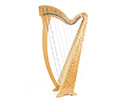 Meghan Harp - 36 Strings Carved w/Bag