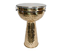 Doumbeck(Indian Drum)20cm.Emb.Brass
