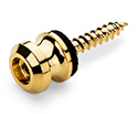 Schaller Straplock Endpin Button Kit (Pair) Gold