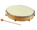 Hand Drum-10in with Beater Tunable