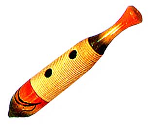 Guiro-Wooden With Stick Fish