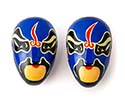 Egg Shakers-Chinese Opera Face Shakers Blue C