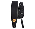 Basso Guitar Strap - Synthetic Suede Black CLA03