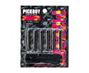 Guitar Bridge Pin-Set Pickboy w/Pin Pry-Black