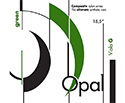 Opal Green Pro 15.5in Viola Nylon/Silver G