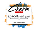 CHARM Cello Set-Chrome/Tungsten 1/16