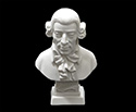 Bust 11cm-Crushed Marble Haydn