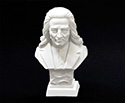 Bust 11cm-Crushed Marble Liszt