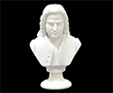 Bust 15cm-Crushed Marble Bach