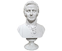 Bust 30cm-Crushed Marble Mozart