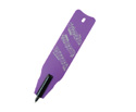 Bookmark Pen-Purple Music Notes