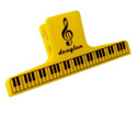 Clip (Large) Yellow Piano Keys