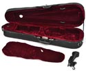 FPS Dart Violin Case-Lightweight-Black 1/2
