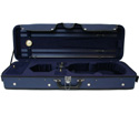 TG Oblong Violin Case-Hill Style Black/Blue 3/4