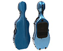 TG Polycarbonate Cello Case w/music pocket- Blurple