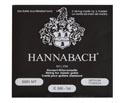 Hannabach Single BLK/Medium ClearNylon E 1st 8001 