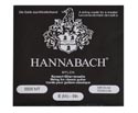 Hannabach Single BLK/Medium Silver E 6th 8006