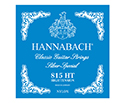 Hannabach Classical 815HT Silver Special Set - Blue (High Tension)