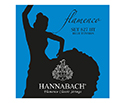 Hannabach Classical 827HT Flamenco Set - Blue (High Tension)