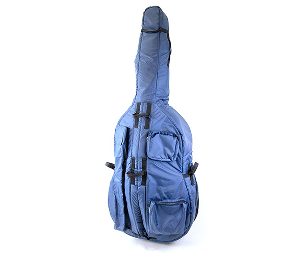 Cobble Pro Grade Double Bass Bag Blue-3/4