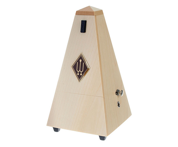 Wittner Wooden Metronome with Bell - Maple 817A