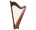 Pillar Harp - 34 String Mahogany
