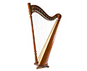 Pillar Harp - 38 String Mahogany
