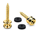 Endpins (Pair) for Schaller S-LOCKS Large Gold