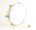 Hand Drum-8in Plastic Tunable w/Mallet
