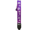 Basso Guitar Strap - Synthetic Purple Stars SF71PL