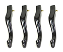 Spare Cabriolet Leg (Set of 4) Black