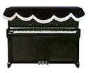 Top Cover for Upright Piano - Black