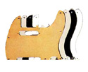 Electric Guitar Pickguard-Pickboy T-type Brass