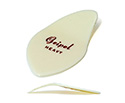 Bass Pick with Fin - Cream - Heavy (pack of 12)