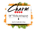CHARM Viola String SET with Tung/Silv C 14in