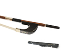 Double Bass Bow-Andreas Storz Silv German-style 3/4 in case 715mm