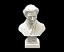 Bust 11cm-Crushed Marble Chopin