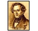 Musician Print 42x30cm -Mendelssohn