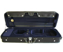 TG Oblong Violin Case - Lightweight Hill Style Black/Blue