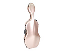 HQ Polycarbonate Cello Case-Brushed Rose Gold 4kg